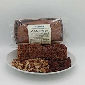 Cake Manzana Nueces 300 gr Biogredos