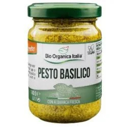 Pesto basilico vegano Bio Organica 140g