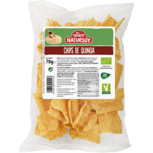 Chips Quinoa 70 gr Natursoy