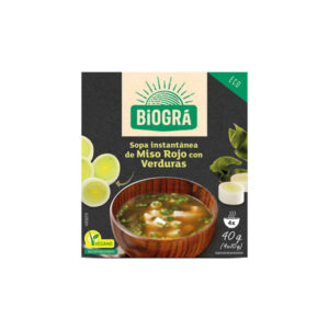 Sopa Miso verduras Biogra 40g