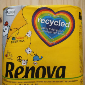 Papel higienico Sin Plastico Renova 4 ud