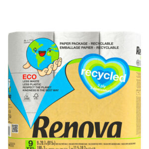 Papel Higienico 9 ROLLOS RENOVA