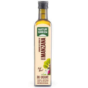 Vinagre Sidra Manzana S/Filtrar 500ml Naturgreen