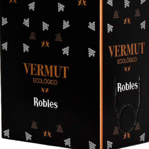 Box 3 lt Vermut ECO Robles 15G negro