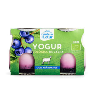 Yogur cabra arandanos 2x125g Letur