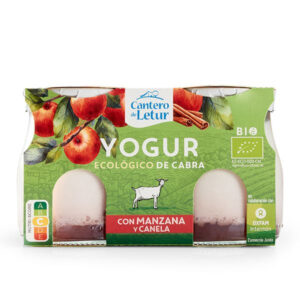 Yogur Cabra Manzana Canela 2x125 Cantero Letur