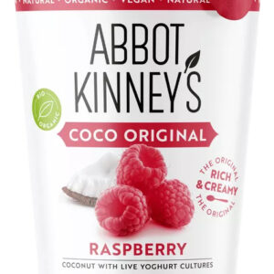 Yogur coco frambuesa 350g Abbot Kinneys